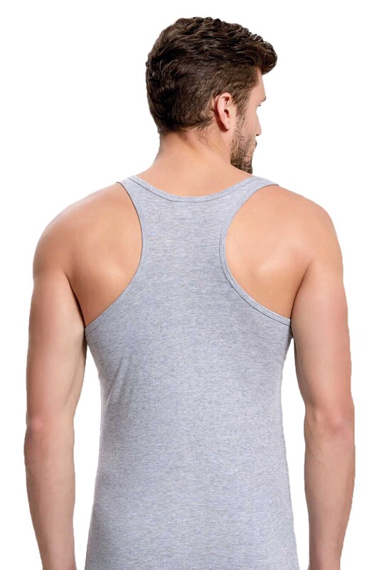 İlke Ribana Undershirt 1121 | Gray - Thumbnail