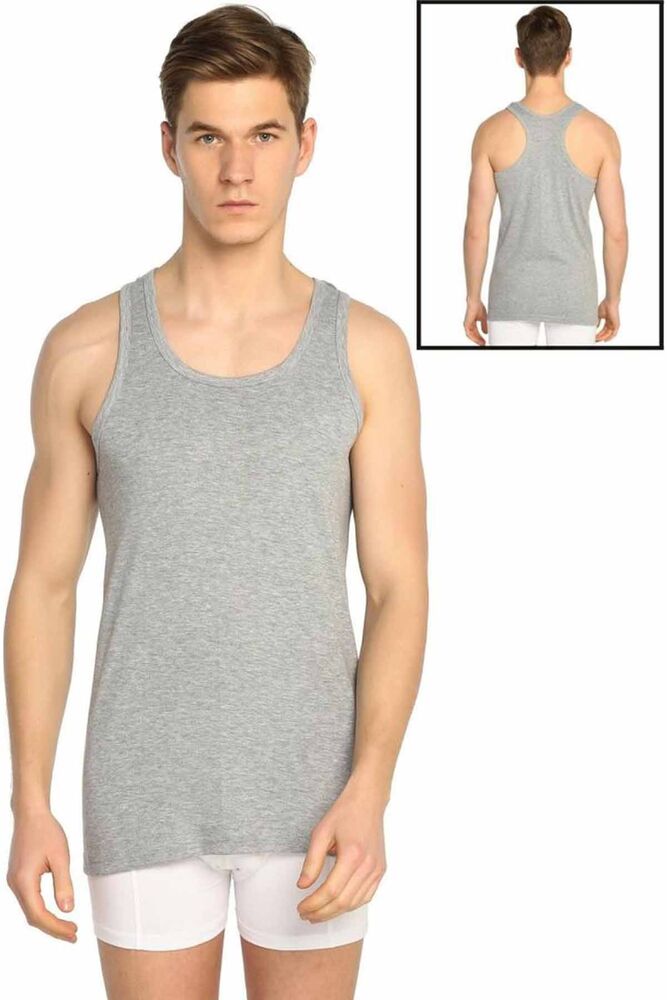 Tutku Ribana Sport Man Undershirt 118 | Gray