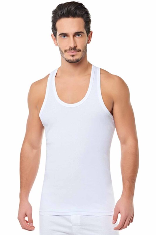TUTKU - Tutku Ribana Sport Man Undershirt 118 | White