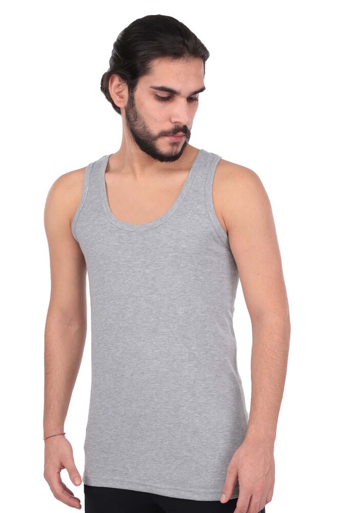Tutku Man Ribana Undershirt 102 3 Pack | Gray