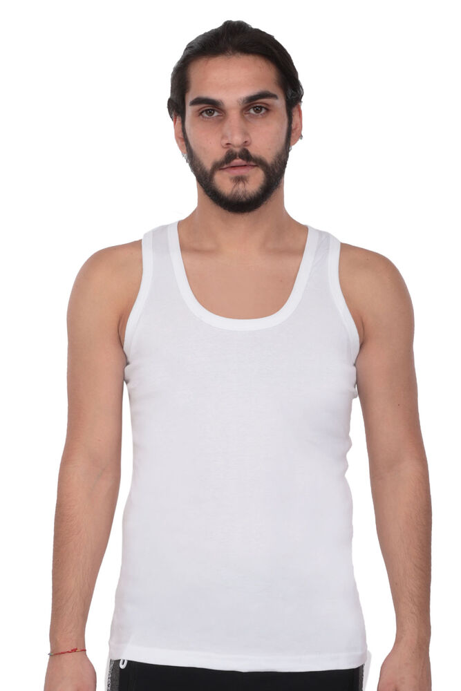 Tutku Man Ribana Undershirt 102 3 Pack | White
