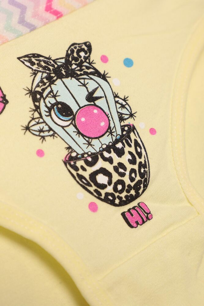 Figürlü Kız Çocuk Külot 75250 | Sarı Figürlü Kız Çocuk Külot 75250 | Sarı