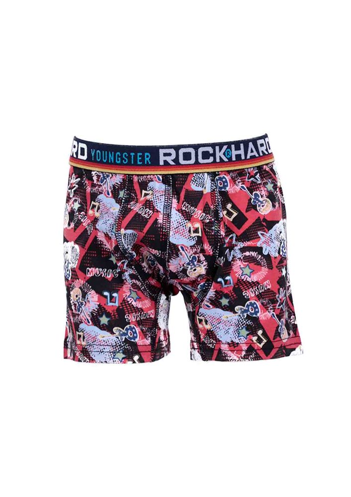 Rock Hard Patterned Boy Boxer 62024 | Standard