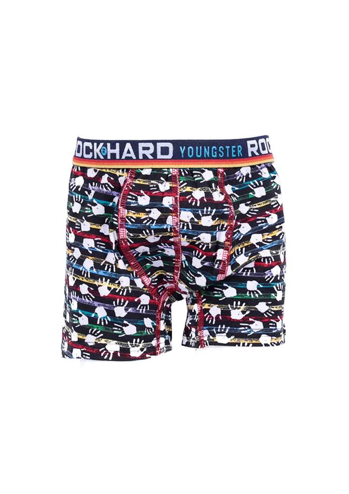 Rock Hard Patterned Boy Boxer 62024 | Standard