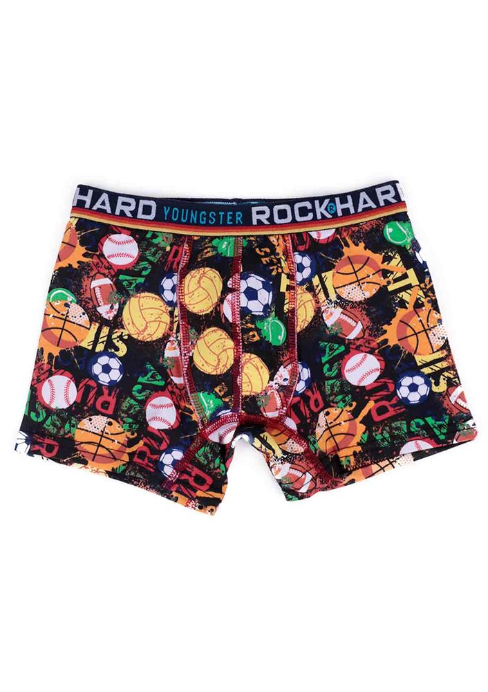 Rock Hard Patterned Boy Boxer 62024 | Standard
