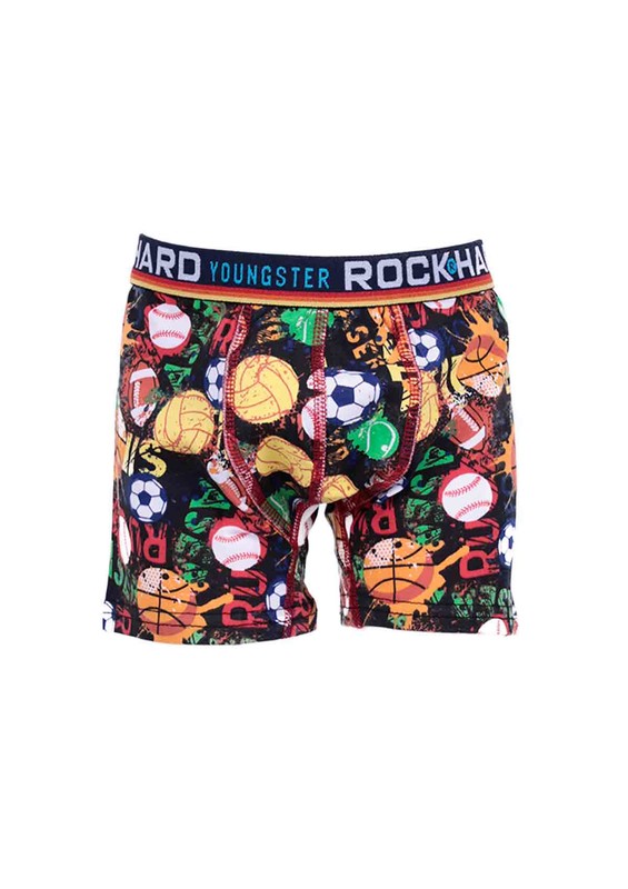 Rock Hard Patterned Boy Boxer 62024 | Standard - Thumbnail