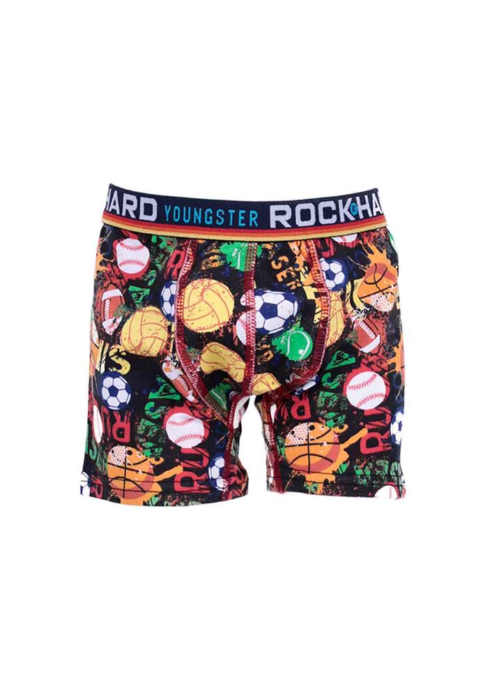 Rock Hard Patterned Boy Boxer 62024 | Standard