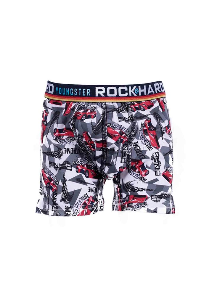 Rock Hard Patterned Boy Boxer 62024 | Standard