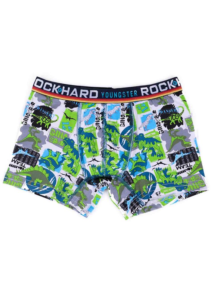 Rock Hard Patterned Boy Boxer 62024 | Standard