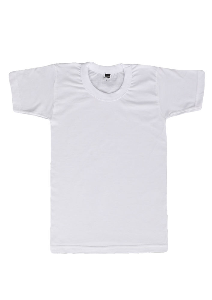Tutku Kid No Collar Undershirt 128 | White