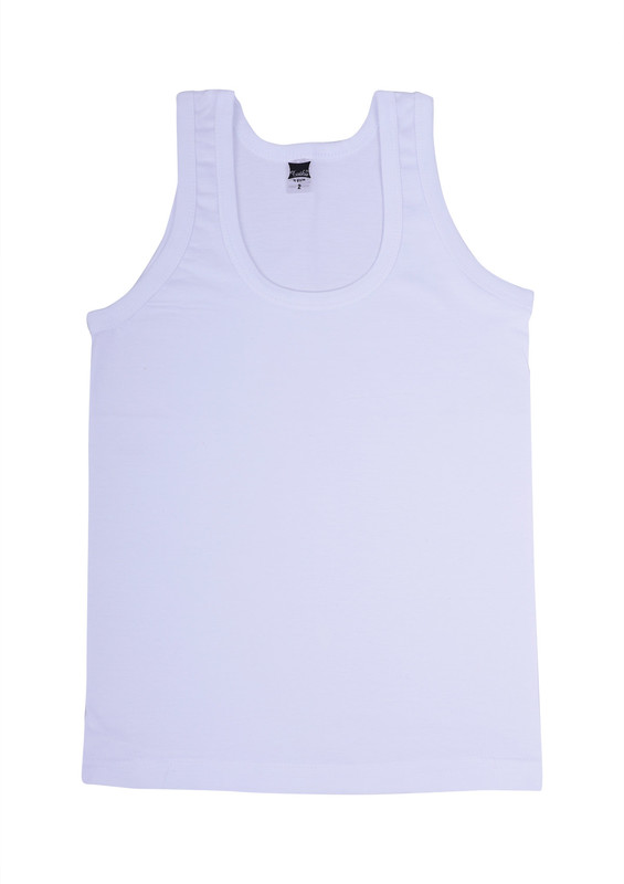 TUTKU - Tutku Child Combed Cotton Undershirt 124 | White