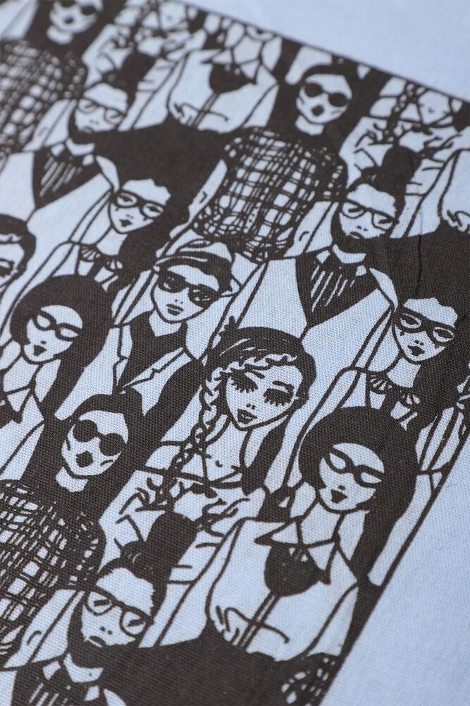Baskılı Bandana 01 | Mavi