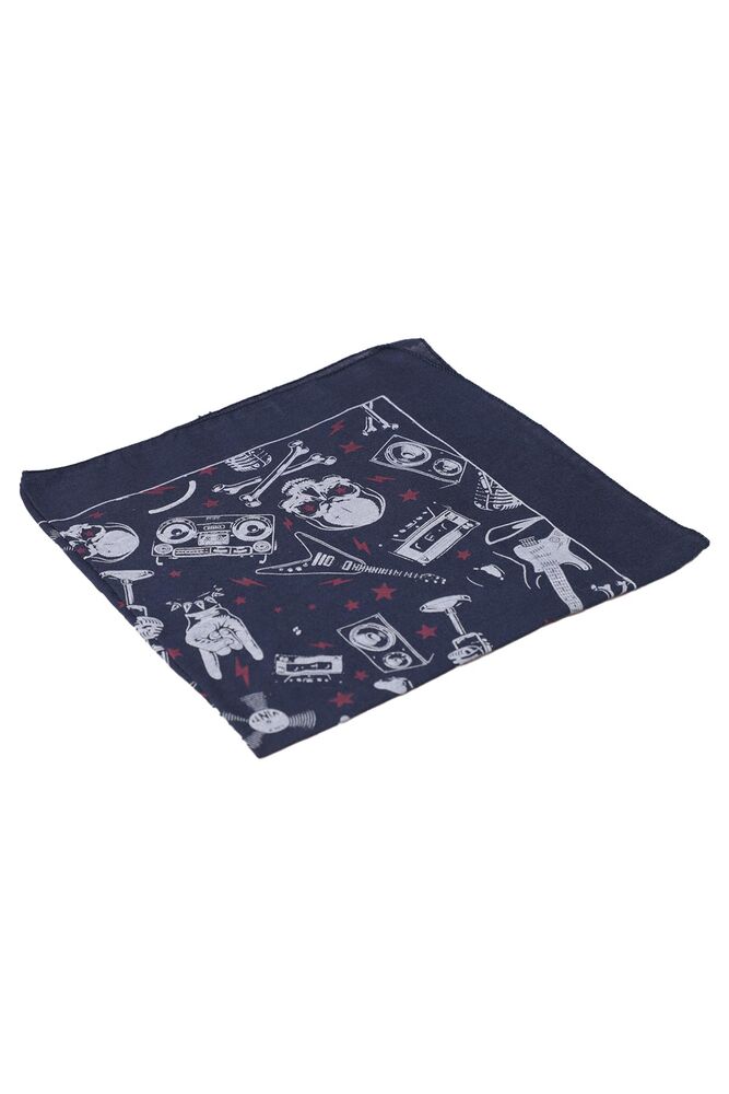 Baskılı Bandana 03 | Lacivert Baskılı Bandana 03 | Lacivert