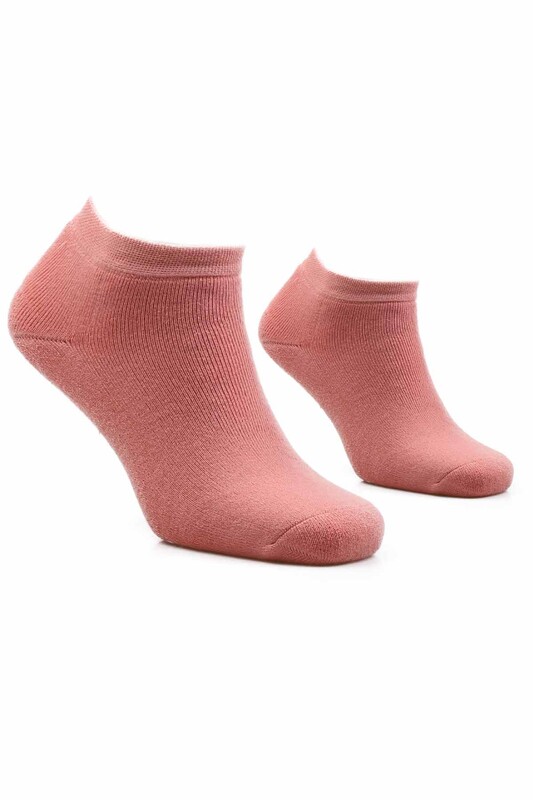 Woman Short Socks 229 | Salmon - Thumbnail