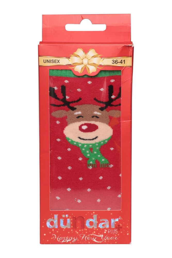 Dündar Yılbaşı Çorap 7071-2 | Kırmızı