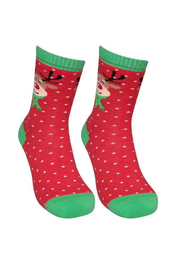 Dündar Yılbaşı Çorap 7071-2 | Kırmızı