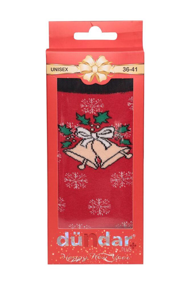 Dündar Yılbaşı Çorap 7071-3 | Kırmızı