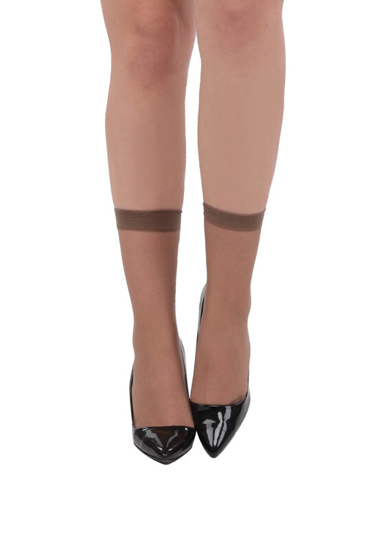 PENTİ - Penti 15 Super Mat Thin Short Socks | Mink