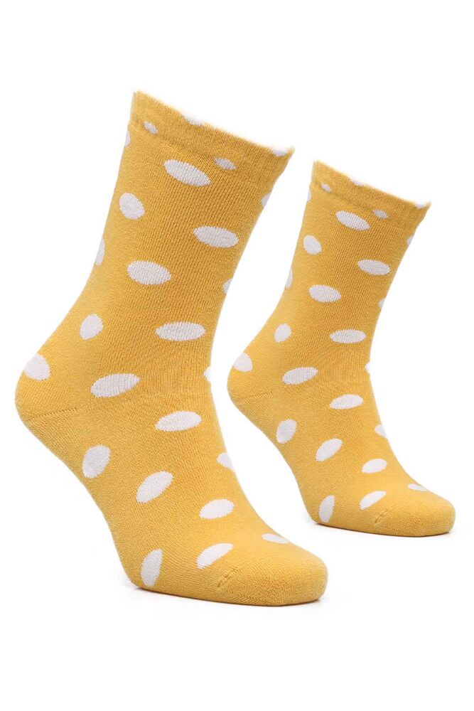 Zambezi Woman Towel Socks 24628 | Yellow