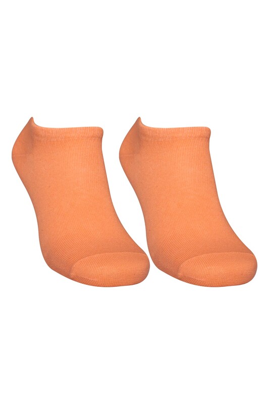 SİMİSSO - Embroidered Patterned Woman Short Socks | Light Pink