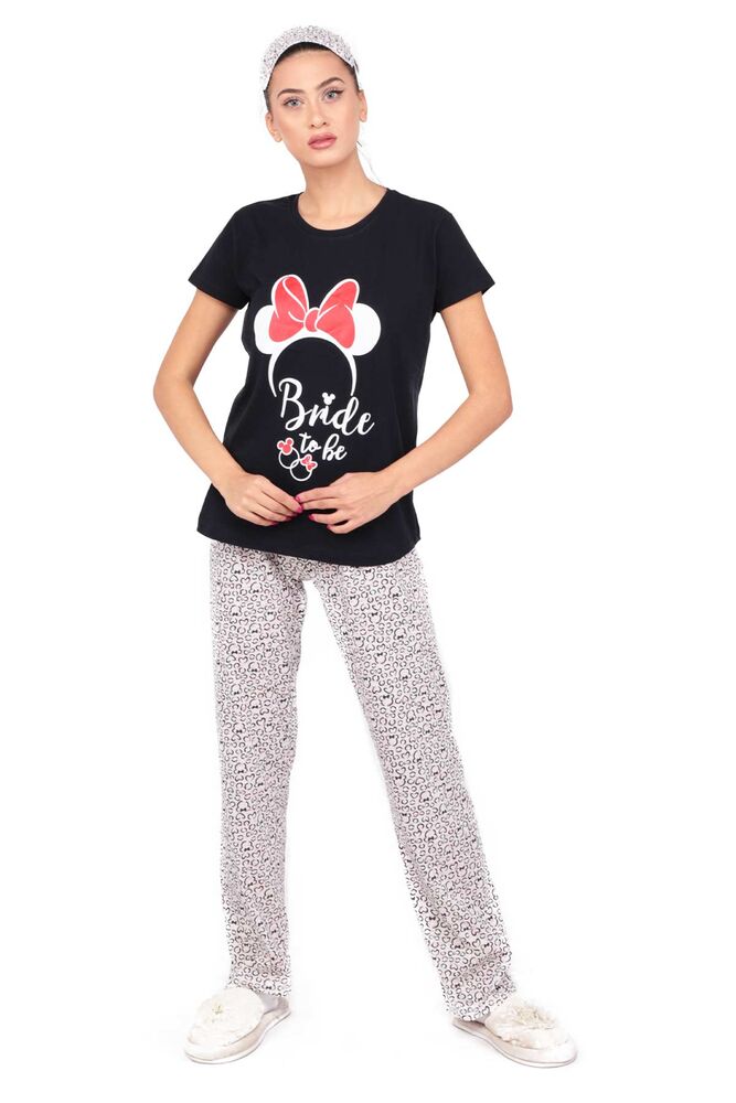 Calimera Printed Short Sleeved Pajama Set | Ultramarine