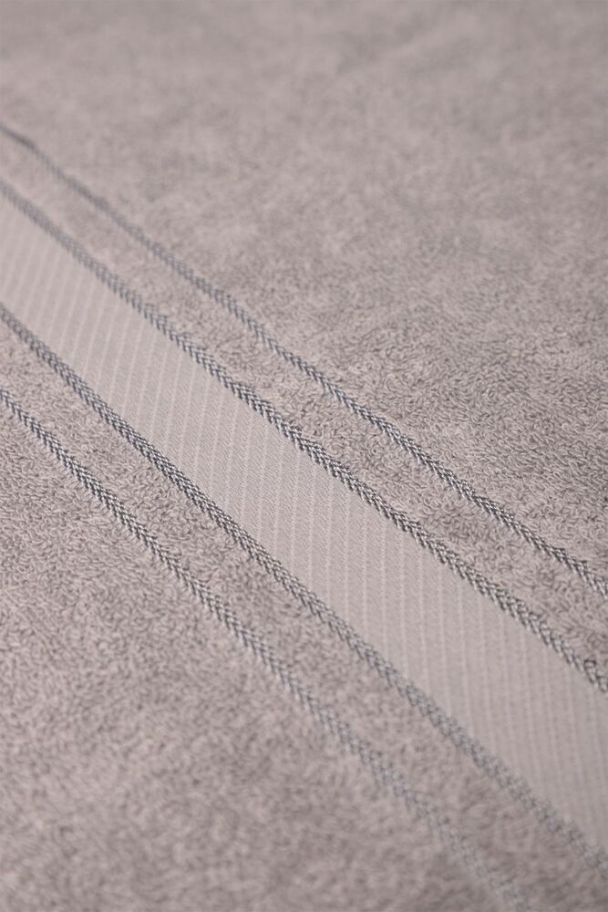 Fiesta Soft Bordürlü Bukle Orient Yüz Havlusu 2201 50x90 | Gri