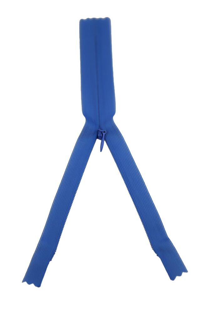 Gizli Etek Fermuarı 02 Mavi 20 cm