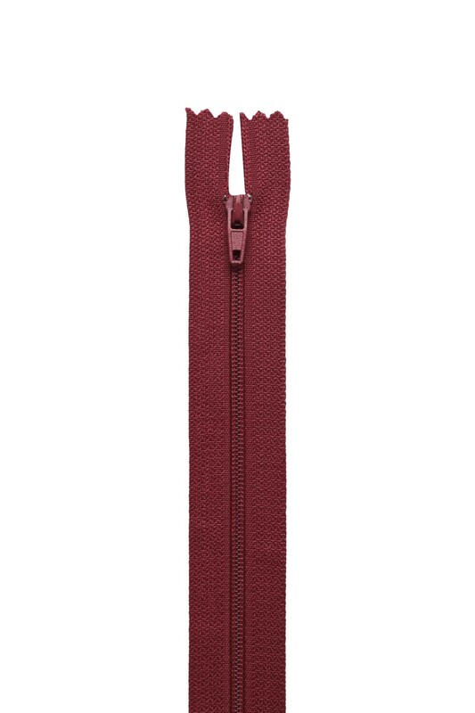 SİMİSSO - Etek Fermuarı 20 cm Bordo 41
