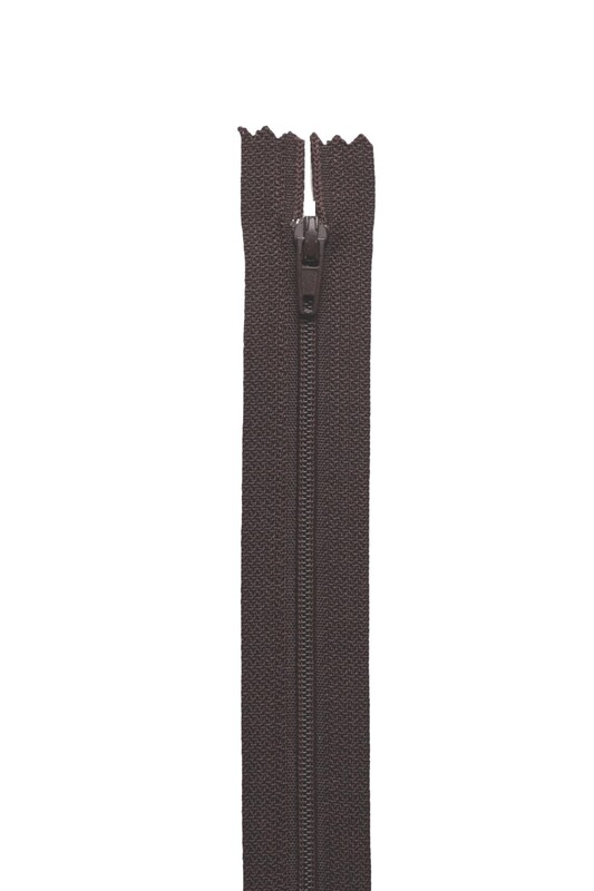 SİMİSSO - Etek Fermuarı 20 cm Kahverengi 07