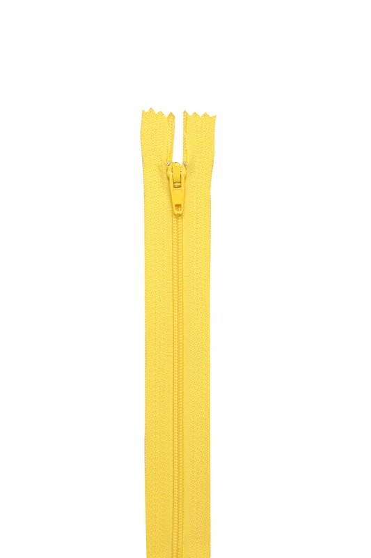 SİMİSSO - Etek Fermuarı 18 cm Sarı 01