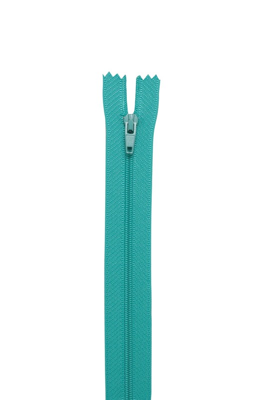 SİMİSSO - Etek Fermuarı 18 cm Turkuaz