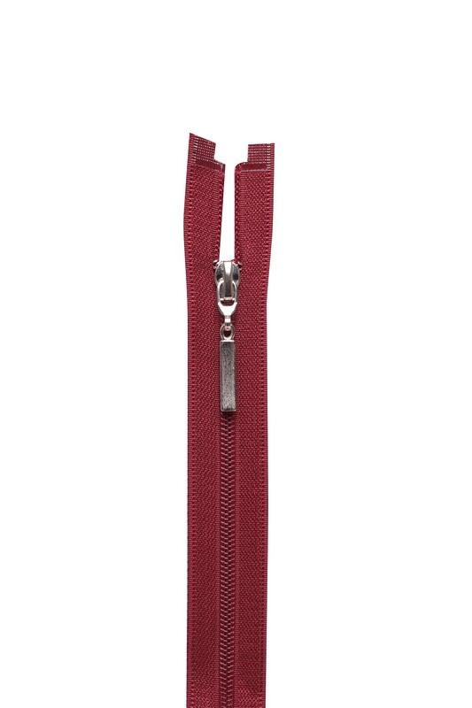 SİMİSSO - Eşofman Fermuarı 13 Bordo 75 cm