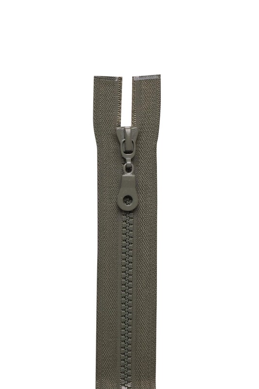 SİMİSSO - Mont Fermuarı 4 Haki 65 cm